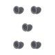 thumbnail image 1 of Inteprter Almohadillas para los oídos Cojín Montado en la cabeza Negro Marrón Estilo simple Auriculares Reemplazo de auriculares para Type2 NO2, 1 of 6