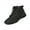 Black, variant on Cowboy Boots Girls Boys Children's Casual Shoes Mesh Soft Sole Breathable Sports Short Boots for Fashion Classic Comfortable Shoe(6-7 Years,AG)