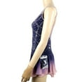 thumbnail image 3 of LIUHUO Custom High - Elasticity Spandex Sleeveless Ice Skating Dresses for Women Girls Purple Gradient Line - Shaped Diamond Embellishments, 3 of 8