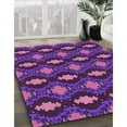 thumbnail image 3 of Ahgly Company Machine Washable Indoor Rectangle Transitional Orchid Purple Area Rugs, 7' x 10', 3 of 7