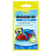 Tetra BettaSafe Starter Kit Conditions Betta Aquarium Water, 8 Ct