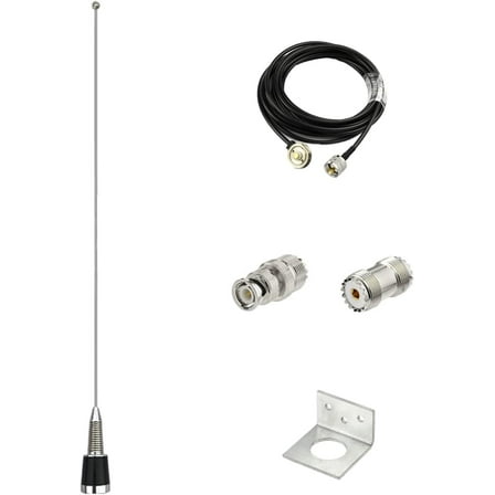 NMO Mount VHF Antenna for Car, Truck, Ham Radio