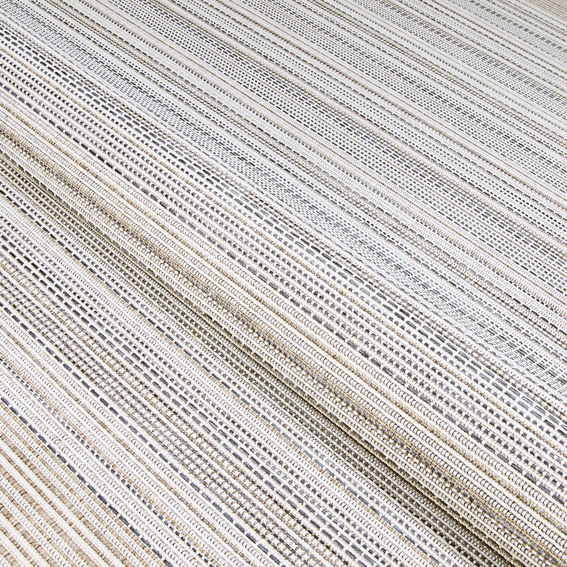 Couristan Monaco Bowline Indoor / Outdoor Area Rug, Cocoa Natural-Ivory, 3'9" x 5'5"