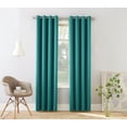 thumbnail image 7 of Sun Zero Arya Room Darkening Grommet Curtain Panel, Marine, 40x108, 7 of 7
