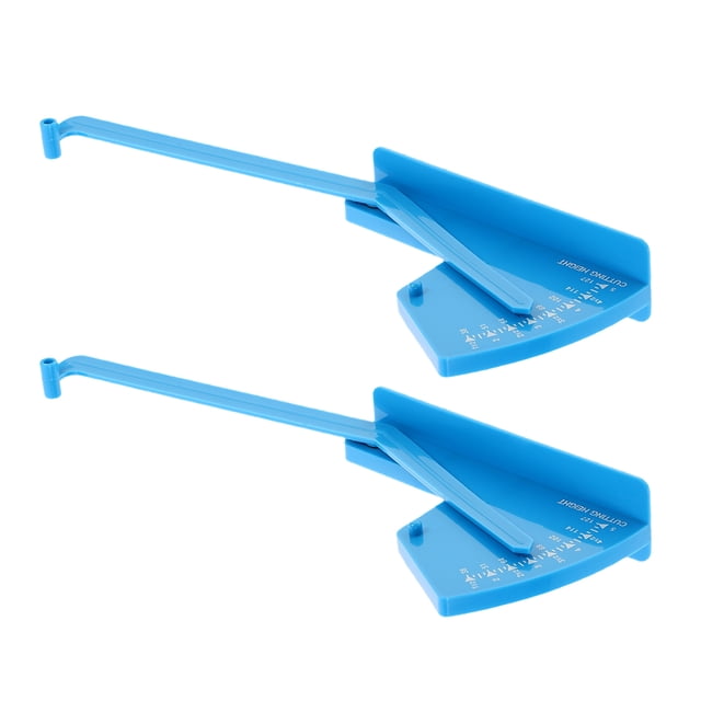 BRIGHTFUFU 2Ud Medidor Digital De Profundidad Y Nivelación Para Cortacésped En Plástico ABS