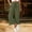 Army Green, variant on Womens Elastic-Waist Wide-Leg Capri Pants with Ruffled Hem and Drawstring, Soft Comfy Fabric for summer casual daily outfits Black XXL