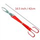 thumbnail image 2 of 16.5" Aluminum Scissor Tongs Grill Tongs for Camping, BBQ Tongs, Long Reach Lightweight Sturdy Barbecue Tong Durable Never Rust, 2 of 5