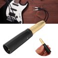 thumbnail image 3 of Audio Adapter, Anti Noise Stable Connection 6.35mm Female To XLR Male Audio Converter  For Udio Player Microphone Guitar, 3 of 8