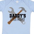 thumbnail image 4 of Inktastic Daddy's Little Helper Tool Set Boys Baby Bodysuit, 4 of 5