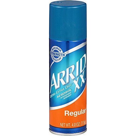 Arrid XX Aerosol Antiperspirant/Deodorant, Regular, 4 oz