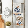 thumbnail image 3 of SM-XLHN Blue Vase Pumpkin Fall Kitchen Towels Dish Towels, 18x26 Inch Autumn Floral Leaves Decoration Hand Towels Set of 4, 3 of 6