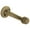 Vintage Brass, variant on Baldwin 4045060 Wall Door Bumper, Satin Brass