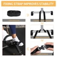 thumbnail image 4 of Sesslife Foldable Under Desk Exercise Bike with LCD Screen Display, Sitting Pedal for Arm and Leg Exercise, Adjustable Resistance Equipment for Home Gym, TE004, 4 of 9