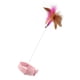 thumbnail image 4 of Cuello de gato creativo Teaser juguete gatito burlas palo gato mordida juguete resistente (rosa) HOMEMAXS mx13762826, 4 of 5