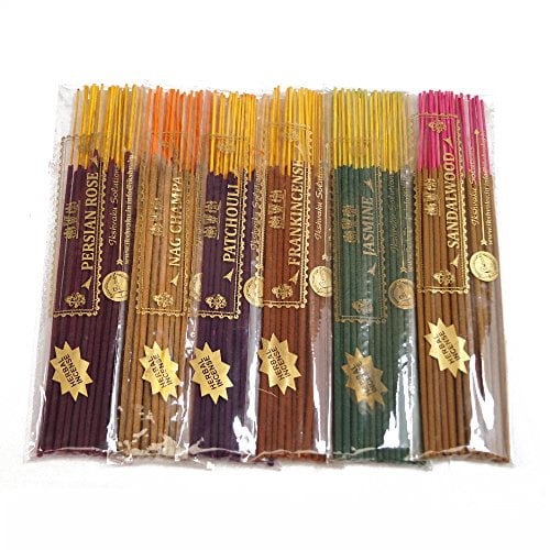 Ikshvaku Frankincense & Sandalwood Incense Sticks Combo Home & Kitchen  Incense & Incense Holders