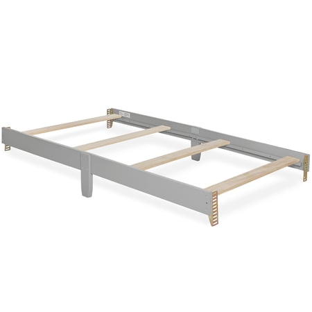 Dream On Me Mini Crib Bed Rail Cool Grey