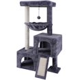 thumbnail image 1 of Torre para Gatos AIWIKIDE 37.4 con Dúplex para Gatos en Gris, 1 of 5