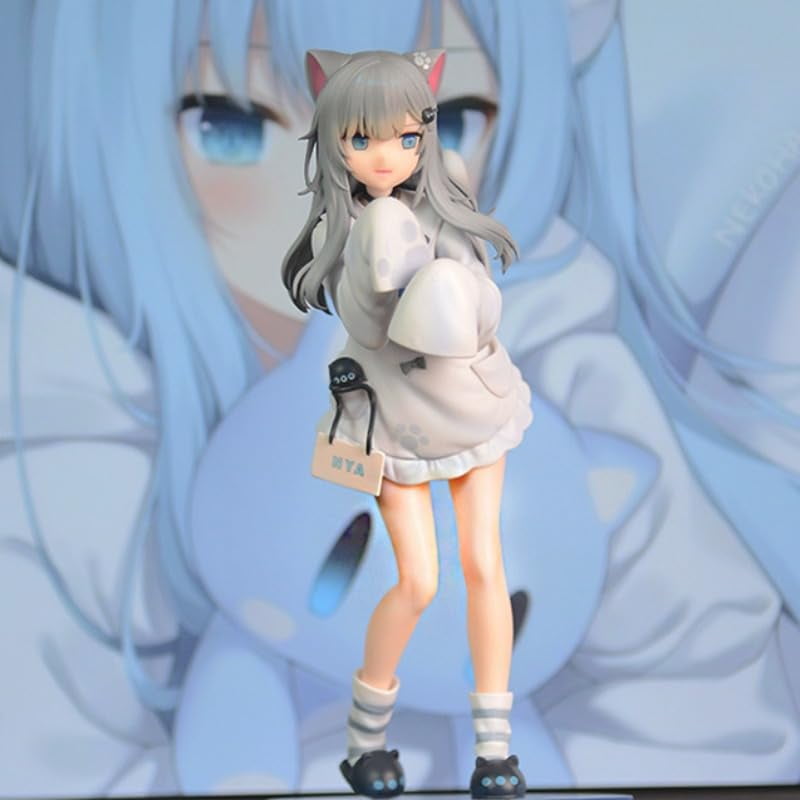 New Pralina Figure, Standing Cute Pralina Anime Figures 23cm/9.1inch PVC Decorations Characters Collectible Souvenirs for Anime Fans Gifts