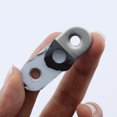 thumbnail image 2 of Código de ángulo de pieza recta de acero inoxidable, conector de muebles plano y recto de múltiples especificaciones, código de ángulo de una palabra, 2 of 4