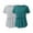 Blue, variant on Fanxing Women 2PCS Breastfeeding Tee Shirts Layer Maternity Nursing Tops Short Sleeve Tunics Summer Feeding Blouse S,M,L,XL,XXL