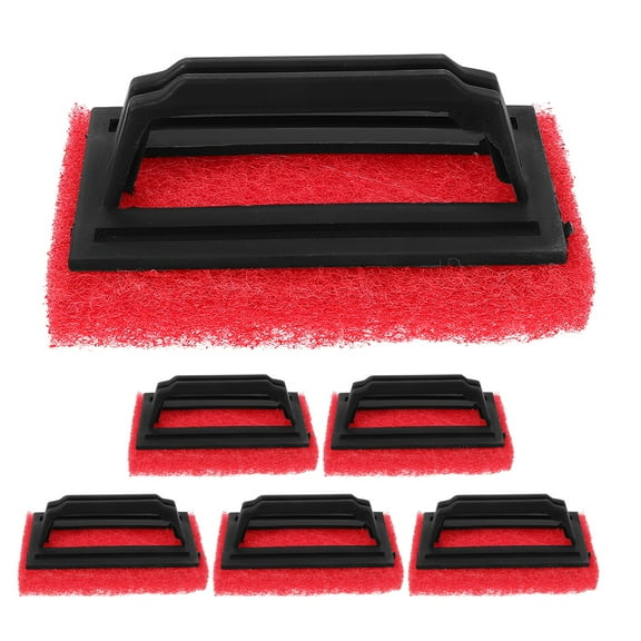 Ferencaa 6pcs Screen Printing Scrub Pads Clean Brush Ink Remover Screen Printing Supplies