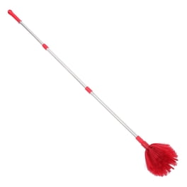 Tockrop Spider Web Cleaning Brush Head - Fits Standard 3/4" Threaded Poles For Indoor/Outdoor Cobweb Removal