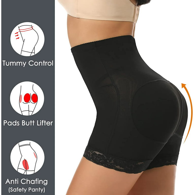 Lilvigor Butt Lifter Panites Padded Underwear for Women Butt Pads