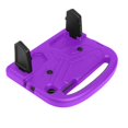 thumbnail image 5 of For Galaxy Tab A 8.42020 Sparrow Style Eva Flat Anti Falling Protective Shell With Bracket(purple), 5 of 5