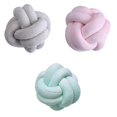 thumbnail image 1 of - Almohada de Nudo Suave de 3 Piezas para Sofá, Almohada de 18 Cm para Cama, 1 of 9