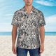 thumbnail image 2 of Balery Leopard And Zebra Camisas hawaianas de manga corta para hombre, camisas playeras de corte holgado, camisas de vacaciones con botones,X-Large, 2 of 7