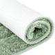 thumbnail image 4 of Alfombra de baño REGALWOVEN, alfombra de baño suave y absorbente, alfombra de baño de felpa antideslizante, lavable a máquina, tapete de baño para el suelo del baño, verde claro 16" x 24", 4 of 6