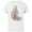 White, variant on Disney Rapunzel Watercolor T-Shirt - Short Sleeve Cotton T-Shirt for Adults - Customized-Black