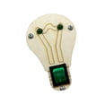 thumbnail image 4 of Milaget Busy Board Material Educational Toy with LED Light up Switch DIY Accessories green, 4 of 9