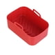 thumbnail image 1 of Olla de silicona para freidora de aire, cesta doble de silicona de grado alimenticio, accesorios de cocina compatibles con freidoras de aire de cesta doble Ninha DZ201 Foodi 8QT, 1 of 5