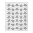 thumbnail image 1 of 10 Sheets Award Flash Sticker Five-pointed Praise Label Star Removable Mother Praise Label Decorations Reward Decals Children Students Silver, 1 of 7