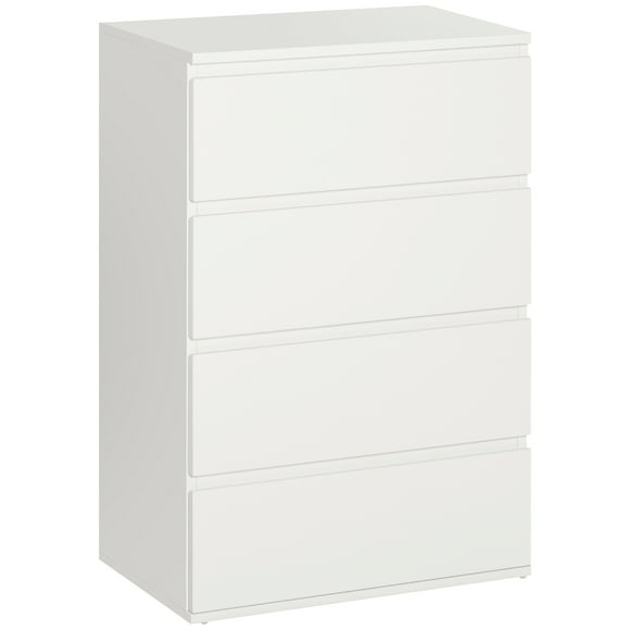 HOMCOM Chest of Drawer, 4 Drawers Storage Cabinet for Bedroom