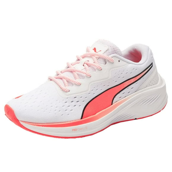 PUMA Womens Aviator Graphic Running Sneakers Shoes - White - Size 9.5 M