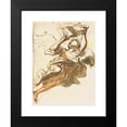 thumbnail image 2 of Mattia Preti 19x24 Black Modern Framed Museum Art Print Titled - Flying Angel (1613 - 1699), 2 of 5