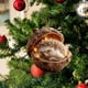 thumbnail image 3 of Forest Animal Ornaments , Woodland Christmas Tree Decorations in Acorn for Holiday Home Decor, Rustic Cabin Themed Party Favors, Nature Inspired Gift, 3 of 6