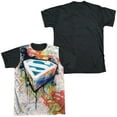 thumbnail image 2 of Superman Urban Shields Unisex Adult Halloween Costume Sublimated T Shirt, 2 of 4