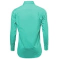 thumbnail image 3 of Omega Italy Men's Long Sleeve Dress Shirt Solid Color Regular Fit 25 Colors, 3 of 5