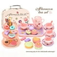 thumbnail image 1 of Juguete Juego de Té para Niñas, Juego de Té para Niños, Juego de Té de Princesas, Juego de Té de Hojalata para Niños, Tazas, Tetera, Pasteles de Plástico AMMAO TOY230209-1486toy, 1 of 2