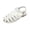 White, variant on CHWshoes Closed Toe Sandals Women, Comfortable Fisherman Sandal for Womens Wide Width Summer Dressy Wedge with Adjustable Strap,Gold Size 36