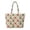 Christmas Bell Print, variant on Christmas Patchwork Padded Shoulder Tote Bag Large Capacity Lightweight Handbag for Holiday Shopping Travel Daily Use for Women