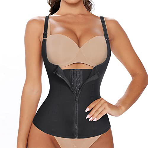BVIMEPOS Shapewear for Women Tummy Control Shaping Camisole Compression Tank Tops Seamless Body Shaper Waist Trainer Vest 