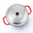 thumbnail image 4 of GOOHOCHY Tapa de olla de aluminio vintage Tapa de olla de caldo Tapa de cacerola Tapa de sartén de aluminio Tapa de olla de sopa, 4 of 8
