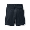 thumbnail image 3 of Lands' End School Uniform Boys Plain Front Blend Chino Shorts, 3 of 3
