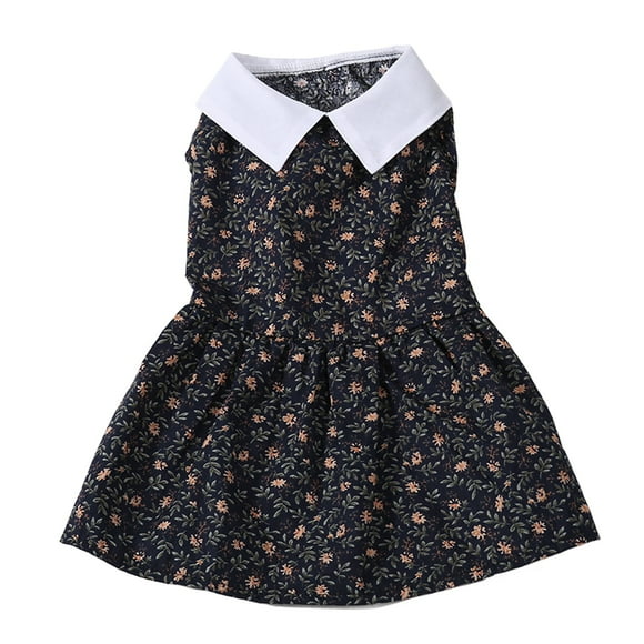 Vestido floral para perro NikouMX Vestido de princesa para perrito