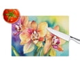 thumbnail image 5 of Orchids in Watercolor Glass Cutting Board Large 12 in x 15 in, 5 of 5