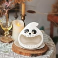 thumbnail image 4 of TOOPTY Halloween Candy Bowl, Ceramic Candle Holder with Lovely Desktop Ornament Design for Bedroom, Living Room Table Centerpieces, 4 of 6